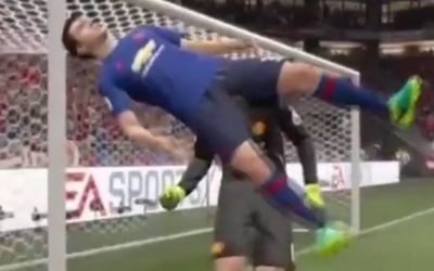 Cele mai amuzante bug-uri de portari din FIFA 17. Cum s-a ajuns la situatia din imagine