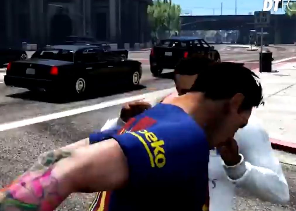 Gta V Cu Ronaldo Si Messi Intr Un Adevarat Razboi Video