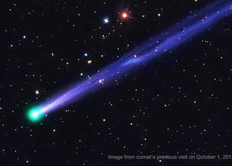 O cometa neobisnuita se indreapta spre noi! Va putea fi admirata peste cateva zile O Cometa Neobisnuita Se Indreapta Spre Noi