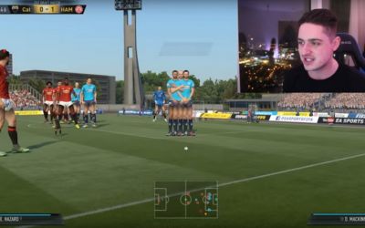Un hacker a modificat jocul FIFA 17 si i-a transformat pe jucatori in giganti!