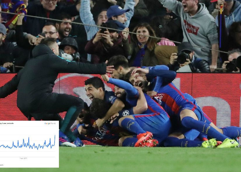 Barcelona A Reinventat Google Ul Ce S A Intamplat Dupa Victoria Istorica In Fata Lui Psg