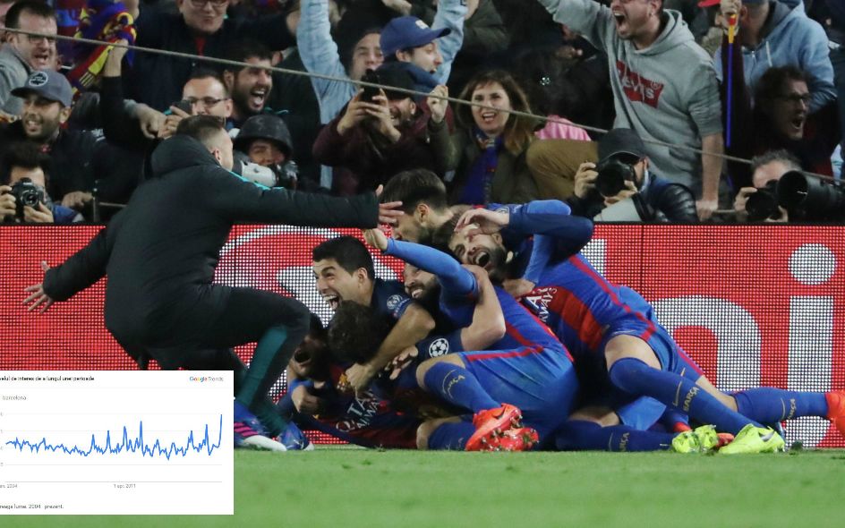 Barcelona A Reinventat Google Ul Ce S A Intamplat Dupa Victoria Istorica In Fata Lui Psg