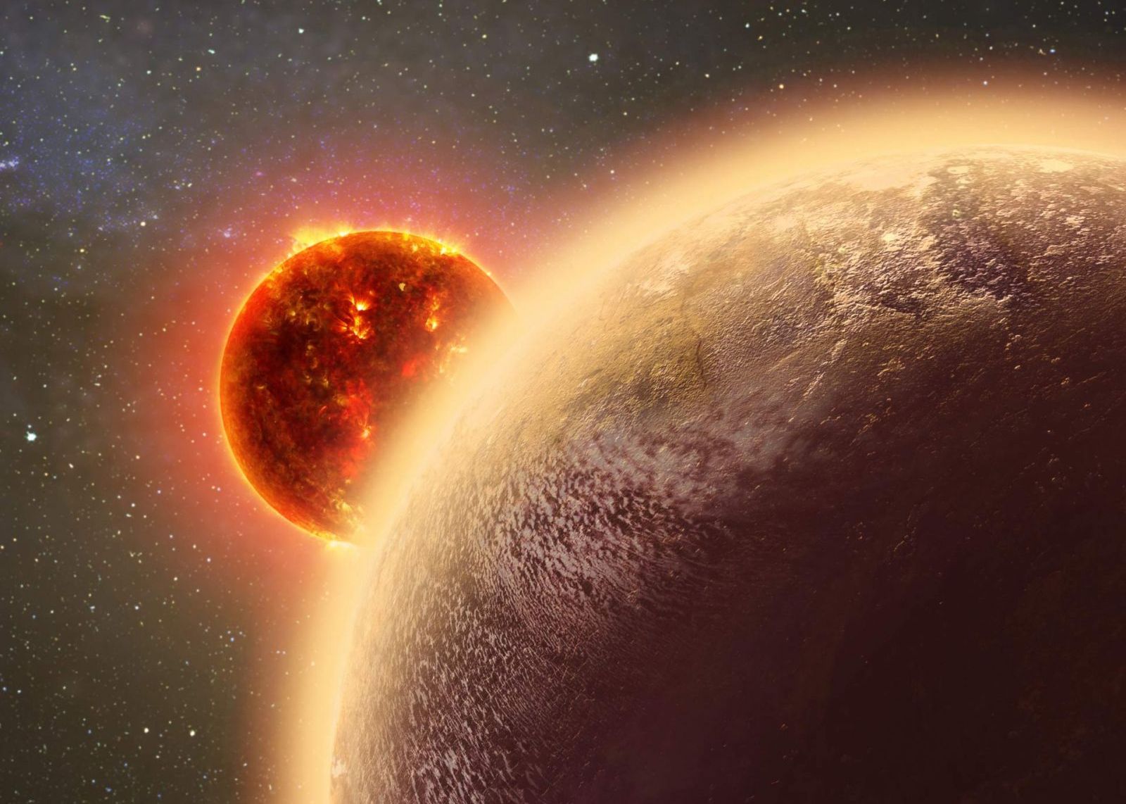 Descoperire in premiera despre o exoplaneta similara Terrei! Ce au observat astronomii Descoperire In Premiera Despre O Exoplaneta Similara Terrei Ce Au Observat Astronomii In Jurul Ei