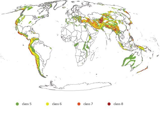 Harta Dezastrelor Naturale Romania Este Printre Tarile Cu Cei Mai Multi Locuitori Expusi La Risc Seismic 3