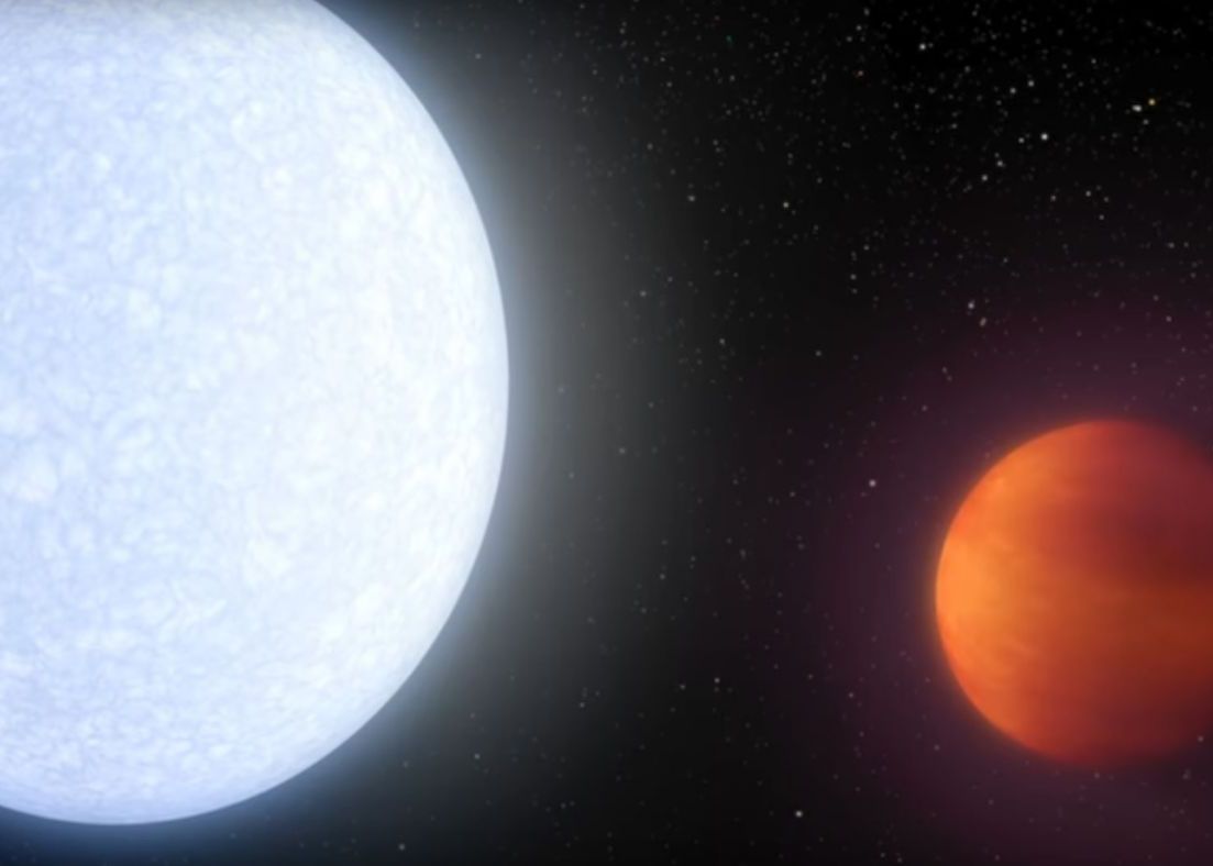 A fost descoperita cea mai fierbinte planeta! Temperatura depaseste 4.300 de grade Celsius Cum Arata Cea Mai Fierbinte Planeta Temperatura Depaseste 4 300 De Grade Celsius
