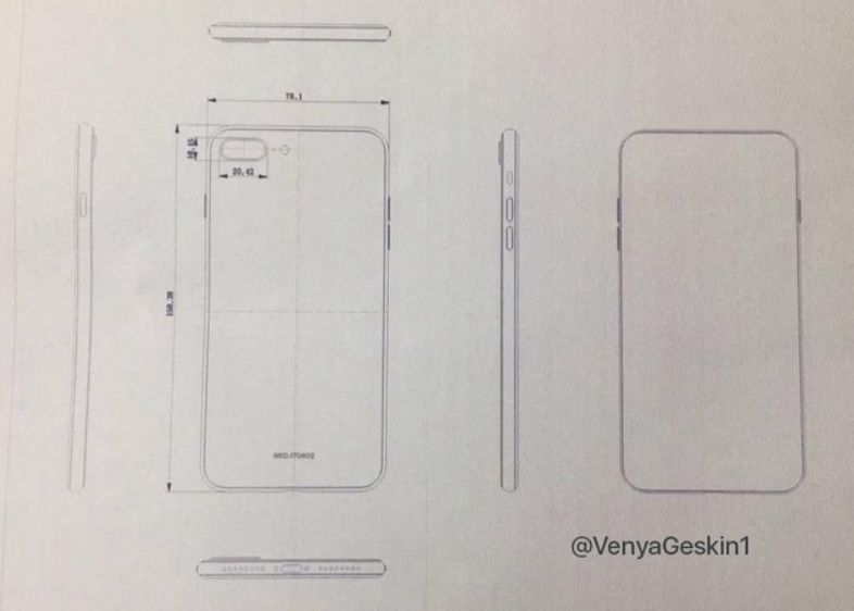 A Inceput Productia Pentru Noile Iphone Iata Schitele Finale Cu Iphone 7s Plus Si Iphone 8