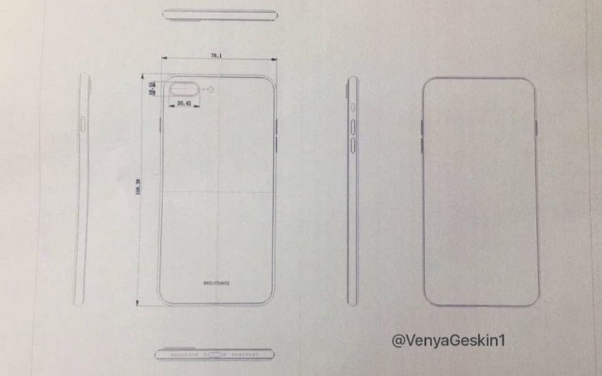 A Inceput Productia Pentru Noile Iphone Iata Schitele Finale Cu Iphone 7s Plus Si Iphone 8