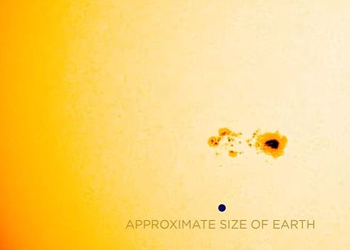 O pata uriasa a aparut pe Soare! NASA avertizeaza ca efectele vor fi resimtite curand O Pata Uriasa A Aparut Pe Soare Nasa Avertizeaza Ca Efectele Pot Fi Resimtite Chiar Azi