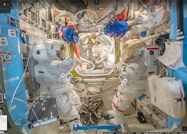 Exploreaza Statia Spatiala Internationala Prin Intermediul Google Street View