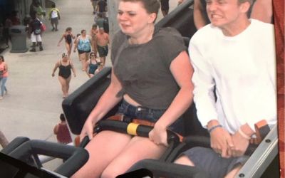 A urcat in rollercoaster, dar nu si-a asigurat telefonul mobil! Ce s-a intamplat dupa cateva secunde