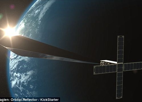 Proiect Surprinzator O Stea Artificiala Va Straluci Pe Cer Timp De 2 Luni