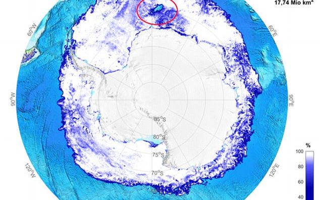 O gaura uriasa s-a format in Antarctica! Cercetatorii sunt ingrijorati de ce au observat aici O Gaura Uriasa S A Format In Antarctica
