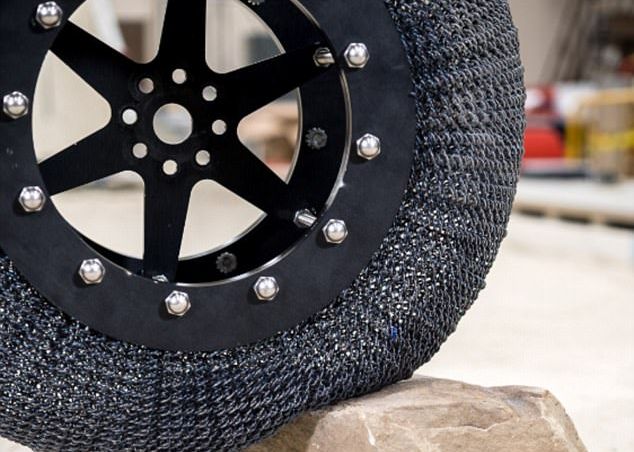 Anvelopele Metalice Vor Revolutiona Vehiculele Offroad Au Fost Concepute Pentru Misiuni Pe Alte Planete