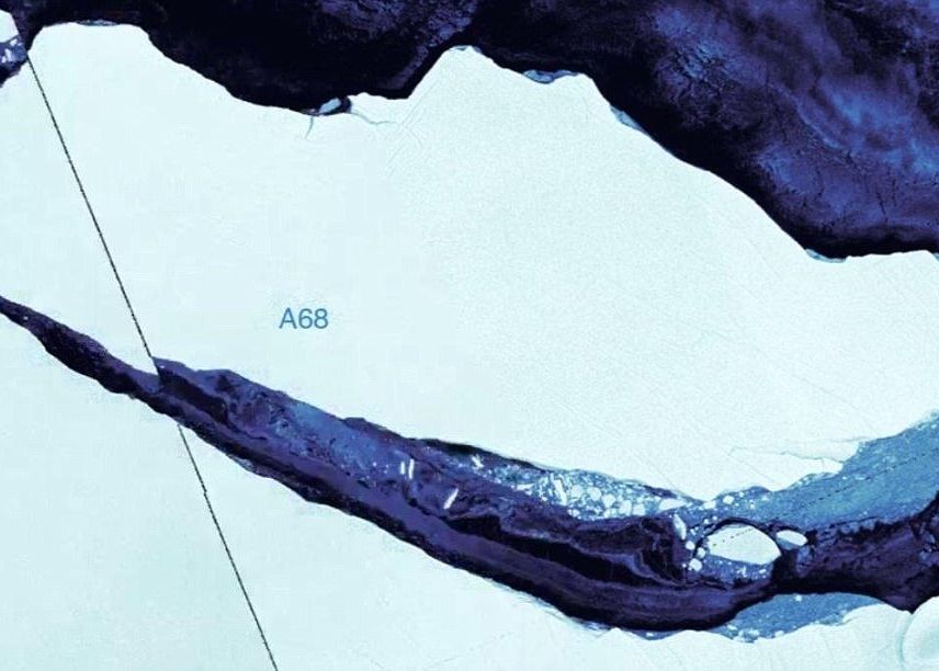 Primele fotografii cu ghetarul urias care s-a rupt din Antarctica! Imaginile sunt tulburatoare Primele Fotografii Cu Ghetarul Urias Care S A Rupt Din Antarctica Imaginile Sunt Tulburatoare