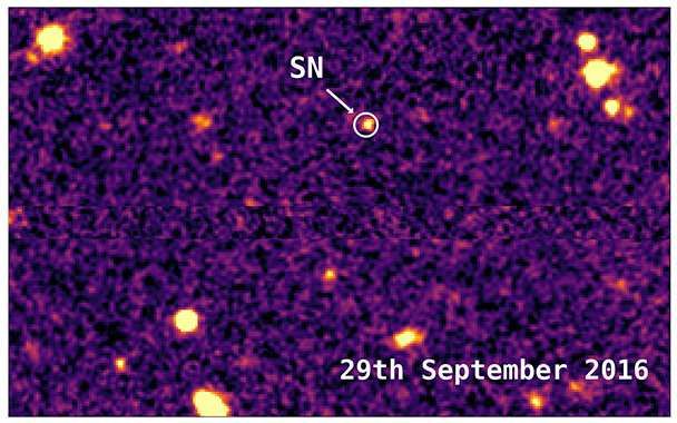 Astronomii au observat explozia unei stele care a avut loc acum 10,5 miliarde de ani  Astronomii Au Observat Explozia Unei Stele Care A Avut Loc Acum 10 5 Miliarde De Ani