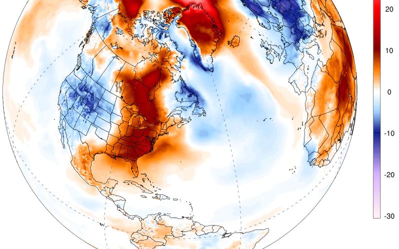 Anomaliile Extreme Ale Vremii Europa Ingheata Polul Nord Se Topeste