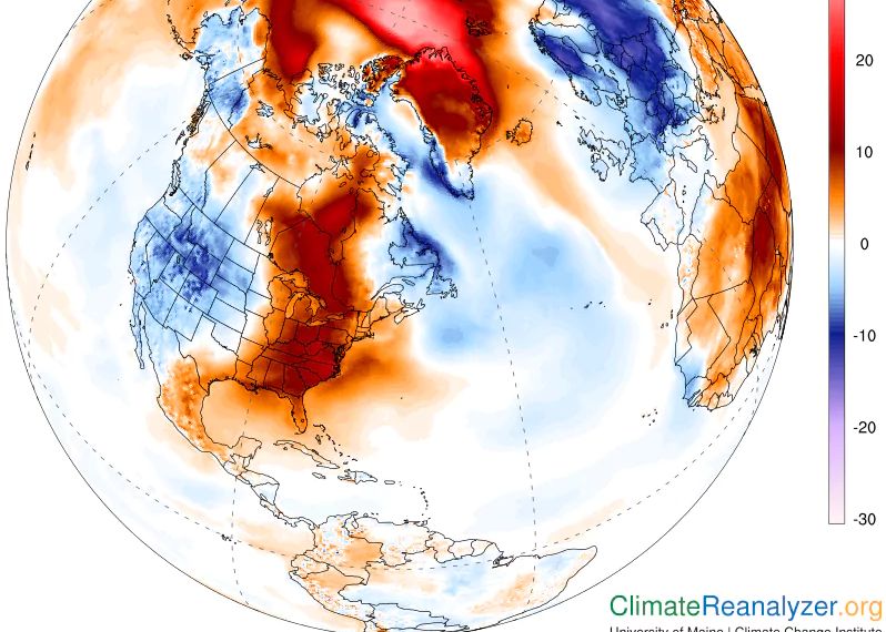 Anomaliile Extreme Ale Vremii Europa Ingheata Polul Nord Se Topeste