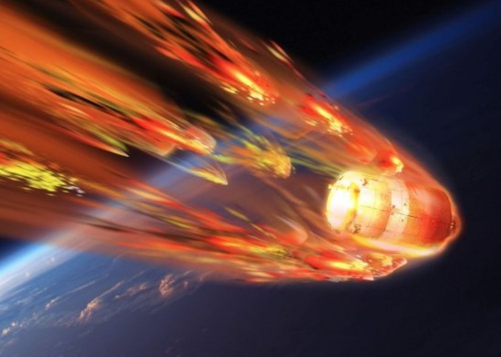 Statia spatiala scapata de sub control s-a prabusit pe Pamant! Imagini cu dezintegrarea satelitului Unde Se Va Prabusi Sonda Spatiala Scapata De Sub Control Satelitul Are La Bord O Substanta Toxica 1