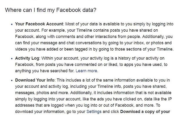 Poti Afla Ce Informatii Personale Are Facebook Despre Tine Ce Trebuie Sa Faci