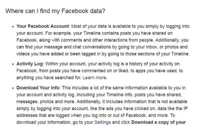 Poti afla ce informatii personale are Facebook despre tine! Ce trebuie sa faci