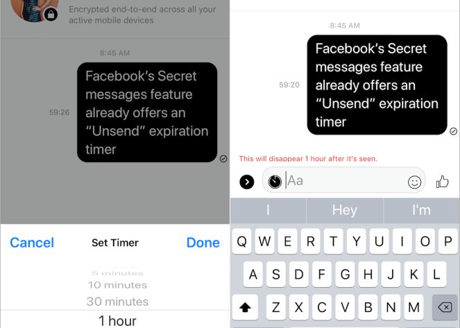 Facebook Va Lansa Optiunea Unsend Pentru Orice Mesaj Trimis Prin Aplicatia Messenger