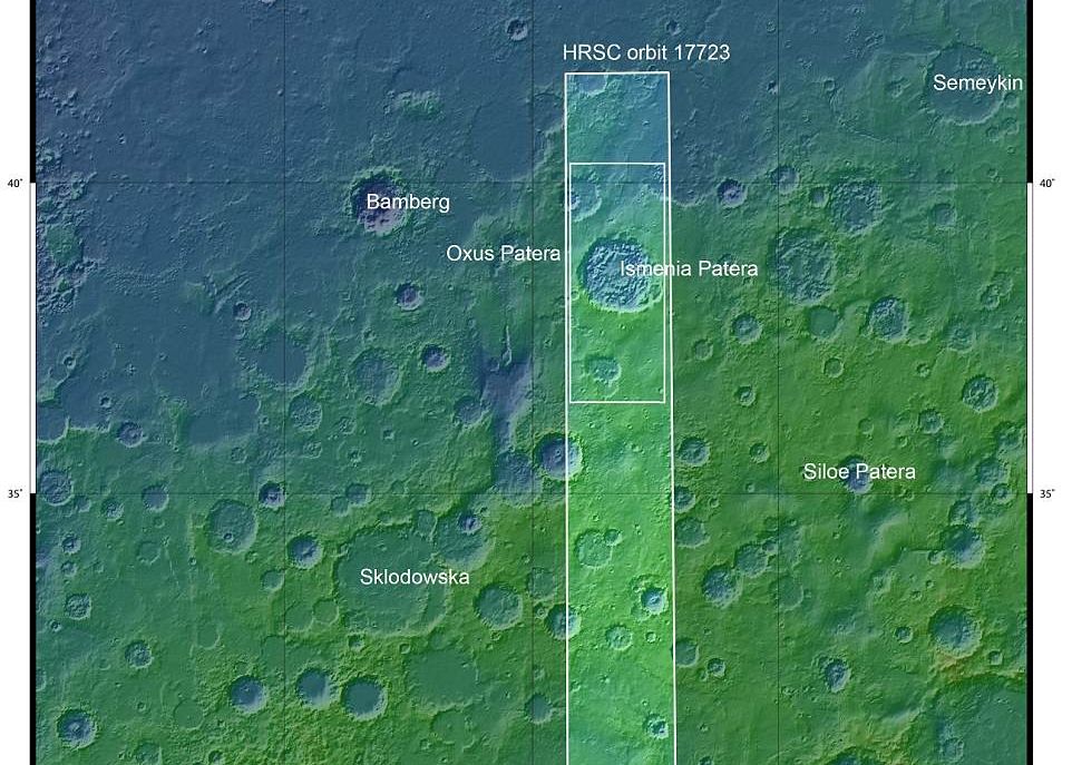 Astronomii, uimiti de un crater urias observat pe Marte. Nimeni nu stie cum s-a format Astronomii Uimiti De Un Crater Urias Observat Pe Marte