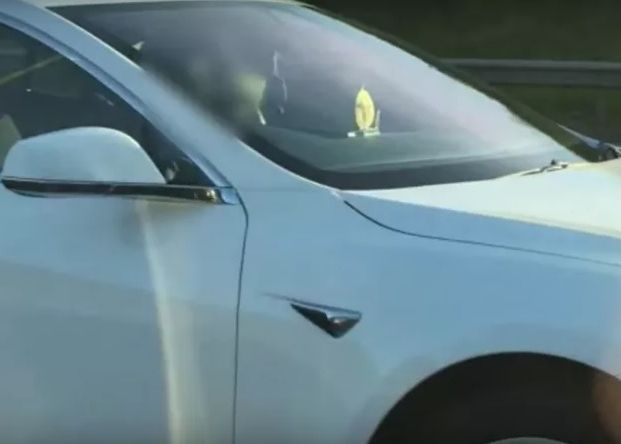 Un Sofer Care Conducea O Tesla Cu Autopilot A Fost Amendat Pe Autostrada Ce Facea In Masina