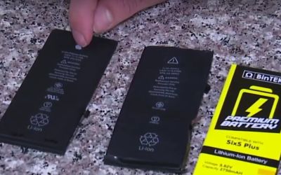 Un iPhone a explodat in timp ce se afla in service! Imaginile surprinse de camerele de supraveghere