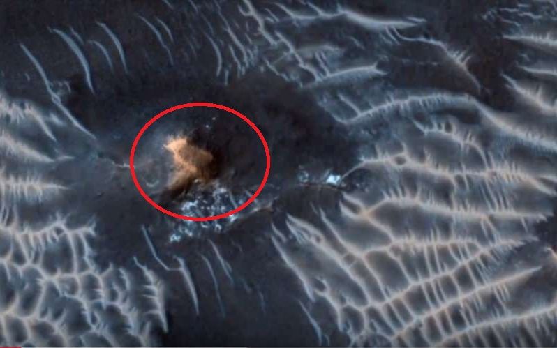 Ce Spun Cercetatorii Despre Formatiunea Ciudata In Forma De Ozn Observata Pe Marte