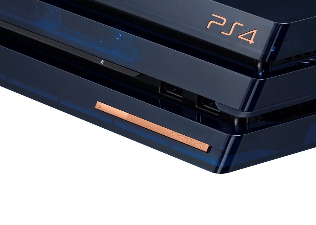 Sony lansează ediția limitată a consolei PS4 Pro cu design special: PlayStation4 Pro 500 Million Sony Lanseaza Editia Limitata A Consolei Ps4 Pro Cu Design Special Playstation4 Pro 500 Million