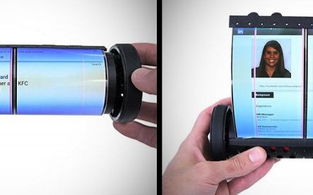 Inventie Inedita Magicscoll Tableta Care Se Ruleaza Ca Un Sul De Pergament