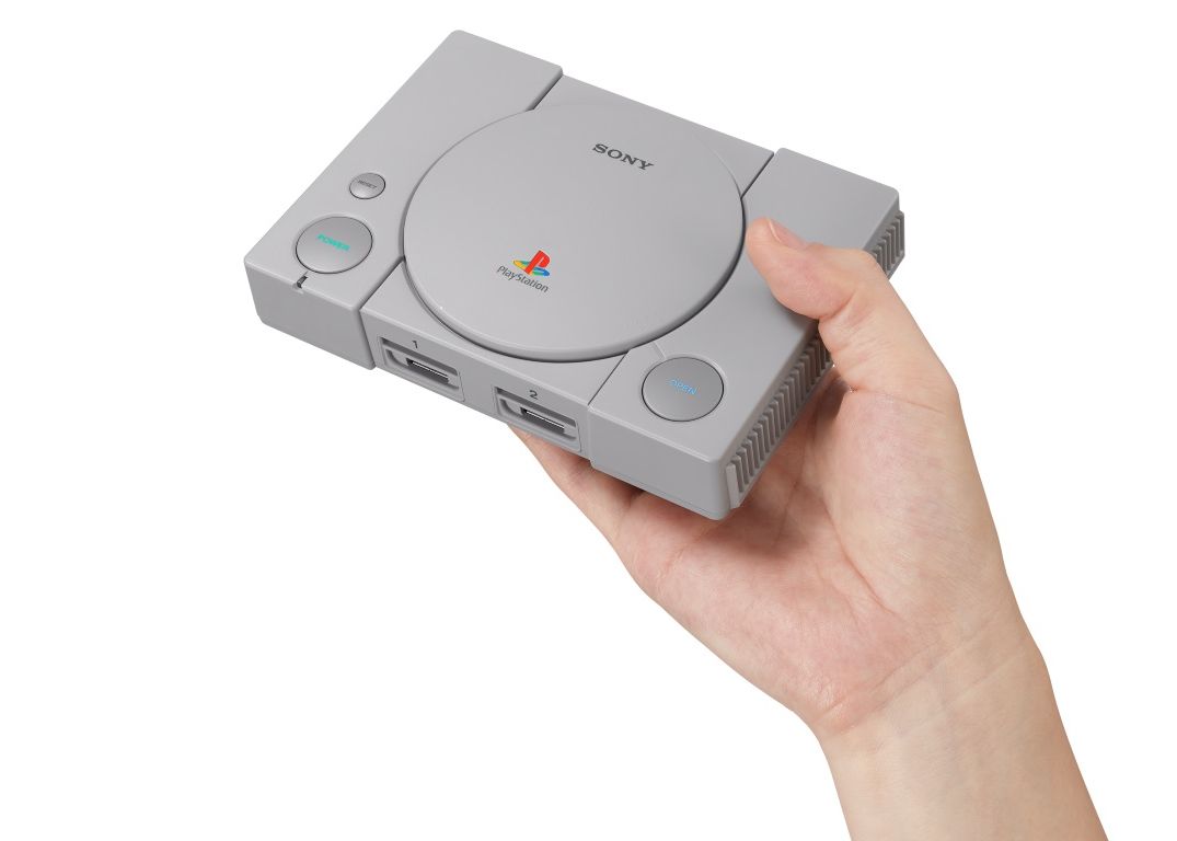 Sony Lanseaza Consola In Miniatura Playstation Classic Cu 20 De Jocuri Originale Incluse