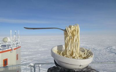 Experiment inedit: ce se întâmplă când vrei să gătești la -80 de grade Celsius? Poze incredibile