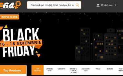 Trei zile de reduceri la F64. Cât costă un DSLR Nikon de Black Friday 2018