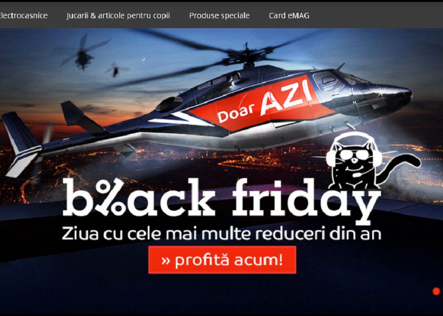 Black Friday 2018 a început la eMAG. Câte produse s-au vândut într-o singură secundă! Black Friday 2018 A Inceput La Emag Cate Produse S Au Vandut Intr O Singura Secunda