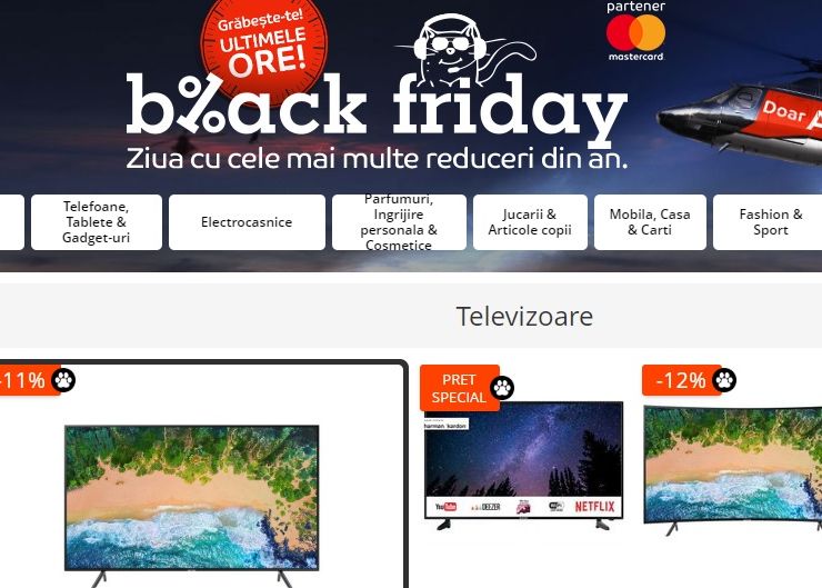 Black Friday 2018 la eMAG: vânzări peste estimări în primele ore ale promoției Black Friday 2018 La Emag Vanzari Peste Estimari In Primele Ore Ale Promotiei