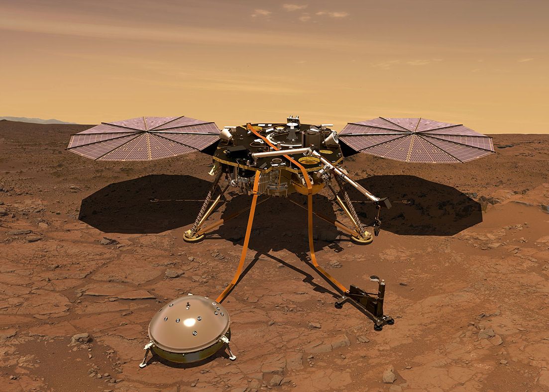 Sonda Insight Ajunge Azi Pe Marte Unde Va Studia Structura Interna A Planetei