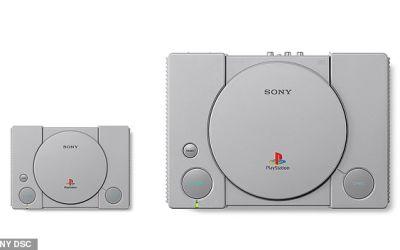 Sony lansează o nouă consolă PlayStation One, de două ori mai mică decât modelul original