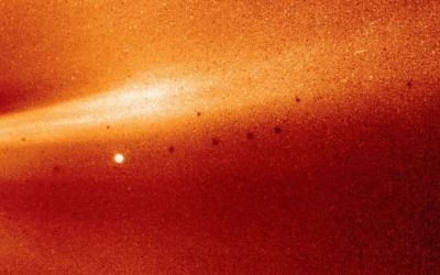 Sonda Parker a făcut prima fotografie realizată vreodată din atmosfera Soarelui