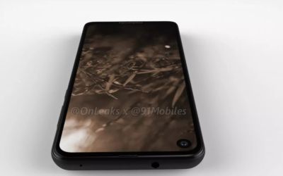Primele imagini cu Motorola P40, un nou smartphone cu ecran Infinity-O