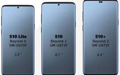 Seria Galaxy S10 va include cinci modele de smartphone, dintre care două vor avea tehnologie 5G