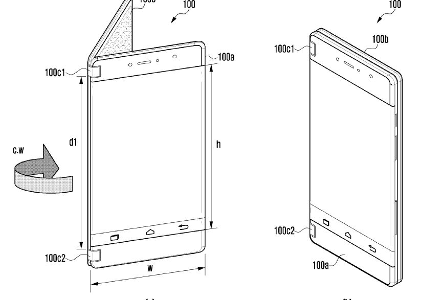 Samsung Va Lansa Un Smartphone Cu Doua Ecrane Detasabile Care Pot Functiona Independent