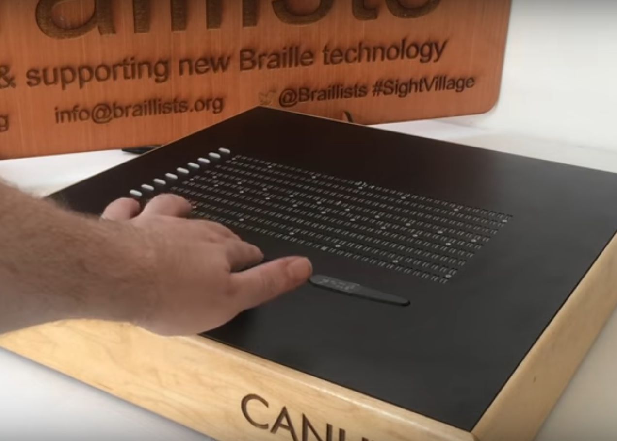 O Companie Vrea Sa Lanseze Un E Reader Braille Pentru Nevazatori