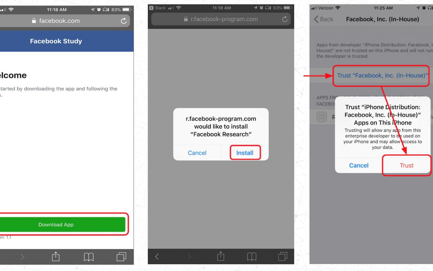 Rețeaua Facebook, acuzată că a plătit utilizatori pentru a-i putea spiona Reteaua Facebook Acuzata Ca A Platit Utilizatori Pentru A I Putea Spiona