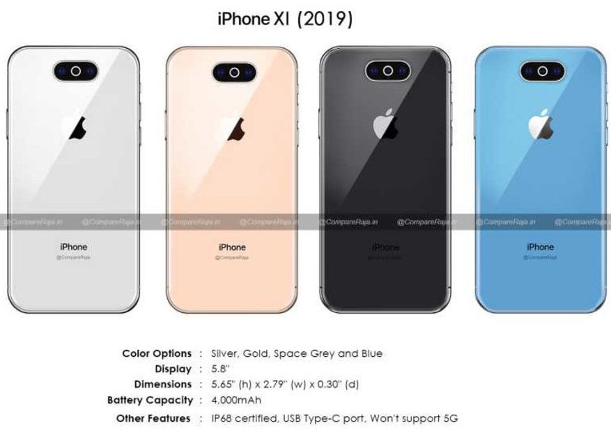Noi Zvonuri Despre Iphone Xi Design Radical Diferit Pentru Camerele Foto