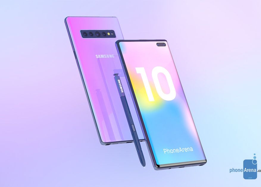 Cum Va Arata Galaxy Note 10 Primele Randari Cu Noul Phablet De La Samsung