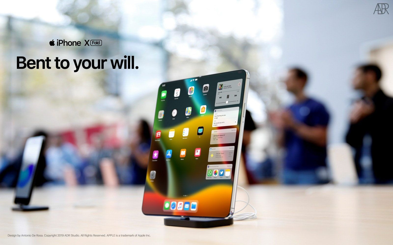 Cele mai spectaculoase imagini de p&acirc;nă acum cu modelul care ar putea fi iPhone X Fold