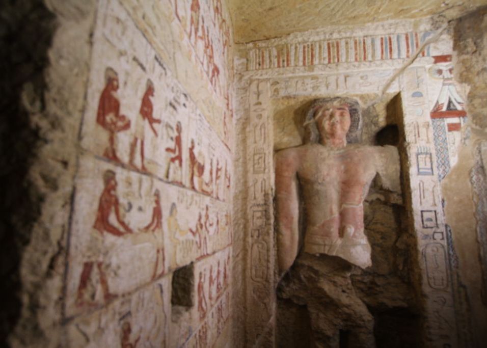 Descoperire Surprinzatoare Inntr Un Mormant Din Egipt Pentru Prima Data Arheologii Au Dat Peste Asa Ceva