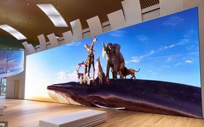 Sony prezintă televizorul cu rezoluție 16K și lățime de peste 19 metri