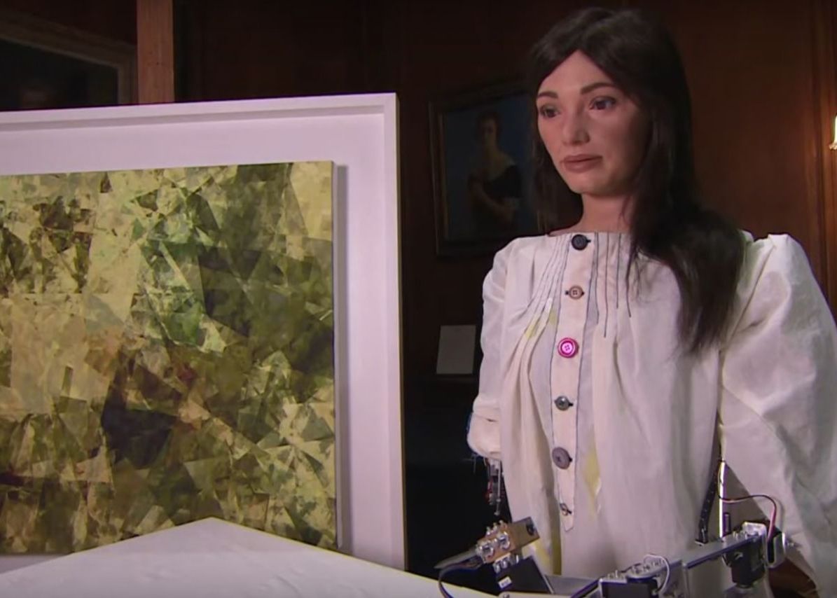 Premieră în lumea științifică: un robot umanoid va avea propria expoziție de artă Premiera In Lumea Stiintifica Un Robot Umanoid Va Avea Propria Expozitie De Arta